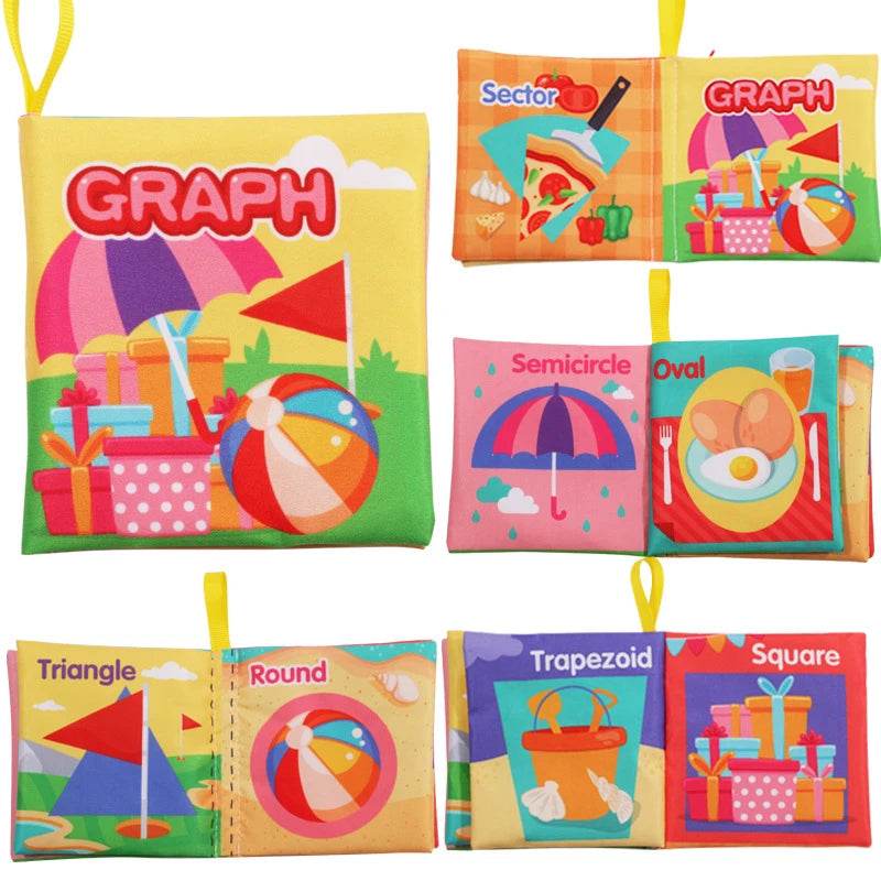 Montessori Toys Baby 0 12 24 36 Months Parent Child Interactive Early Learning Toy Alphabet Lore Puzzle Cloth Book - ToylandEU