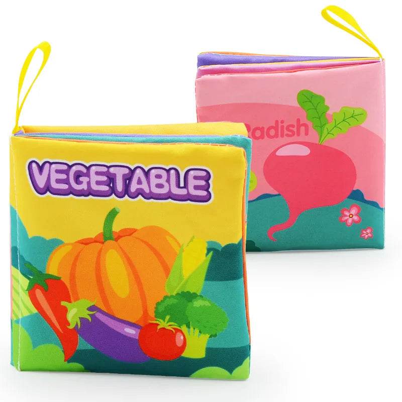 Montessori Toys Baby 0 12 24 36 Months Parent Child Interactive Early Learning Toy Alphabet Lore Puzzle Cloth Book - ToylandEU