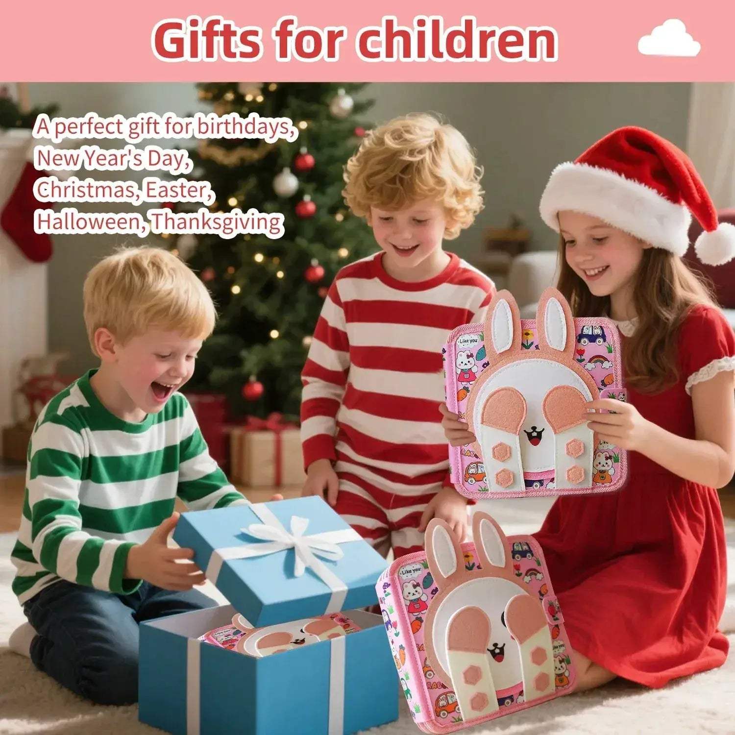 Montessori Toys For Toddlers Travel Kit Reusable Educational Activity Books - ToylandEU