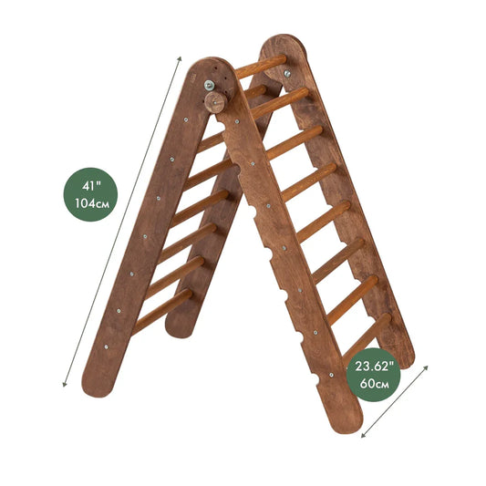 Montessori Triangle Ladder - Handmade Climber for Kids 1-7 y.o. - ToylandEU