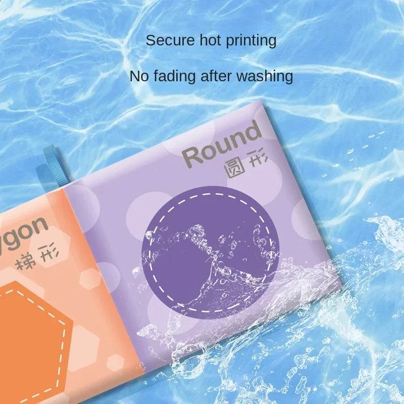 Visual Stimulus Cloth Book Montessori Early Educational Toys Kids Cartoon Toddlers Activity Fabric Books For Babies Gift - ToylandEU