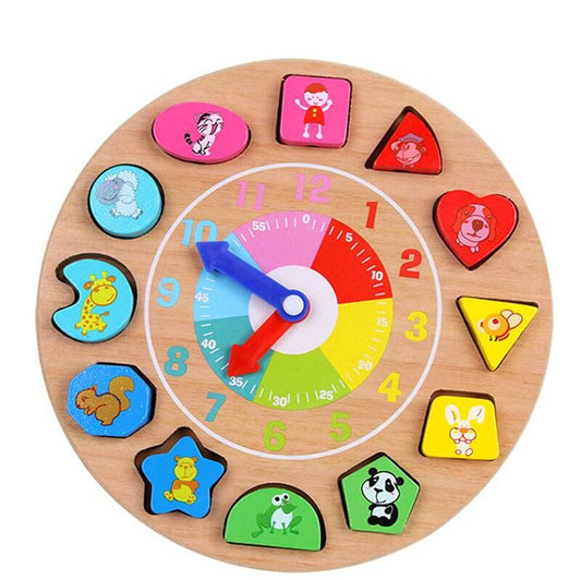 Montessori Weather & Time Learning Clock for Kids - Educational Toy - ToylandEU