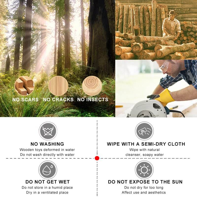 لوحة مونتيسوري الخشبية لتعليم الحروف والأرقام - ToylandEU