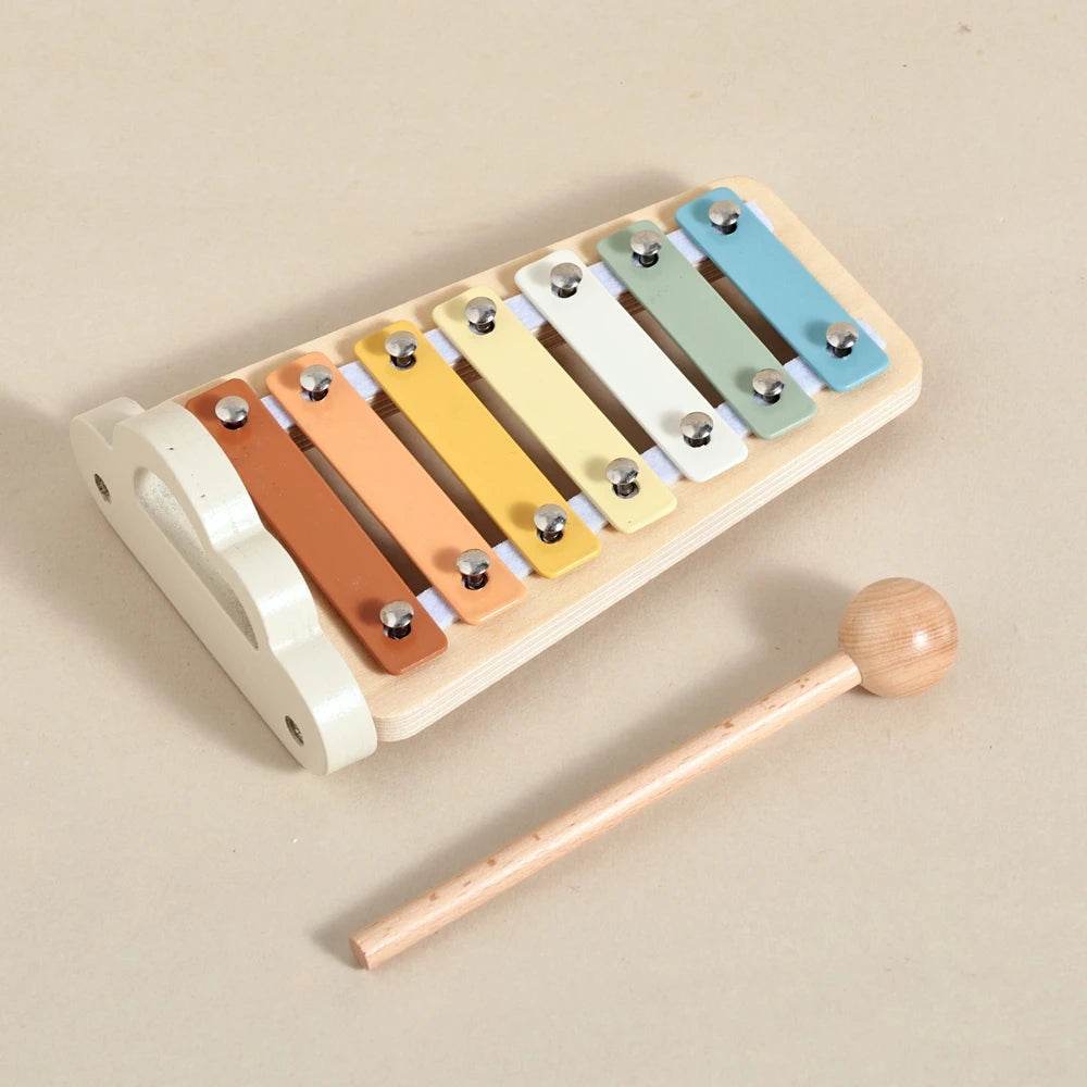 Musical Instruments Montessori Music Baby 0 12 Months Toys Drum Xylophone Kids Early Educational Wooden Instruments Baby Toys - ToylandEU
