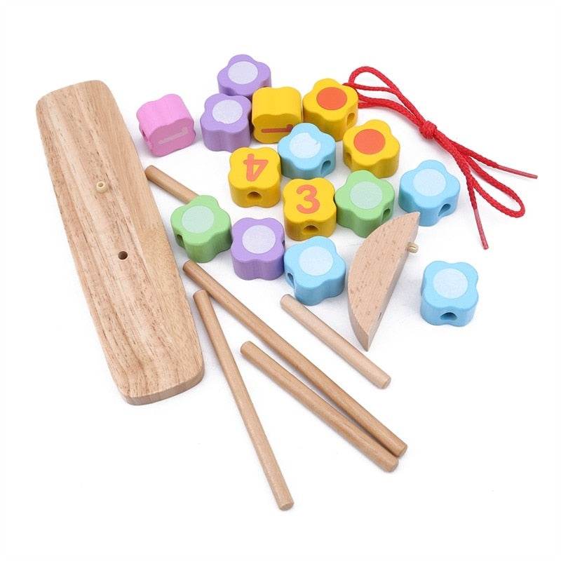 Engaging Montessori Wooden Ball Puzzle Toy for Kids Aged 3-6 Years - ToylandEU
