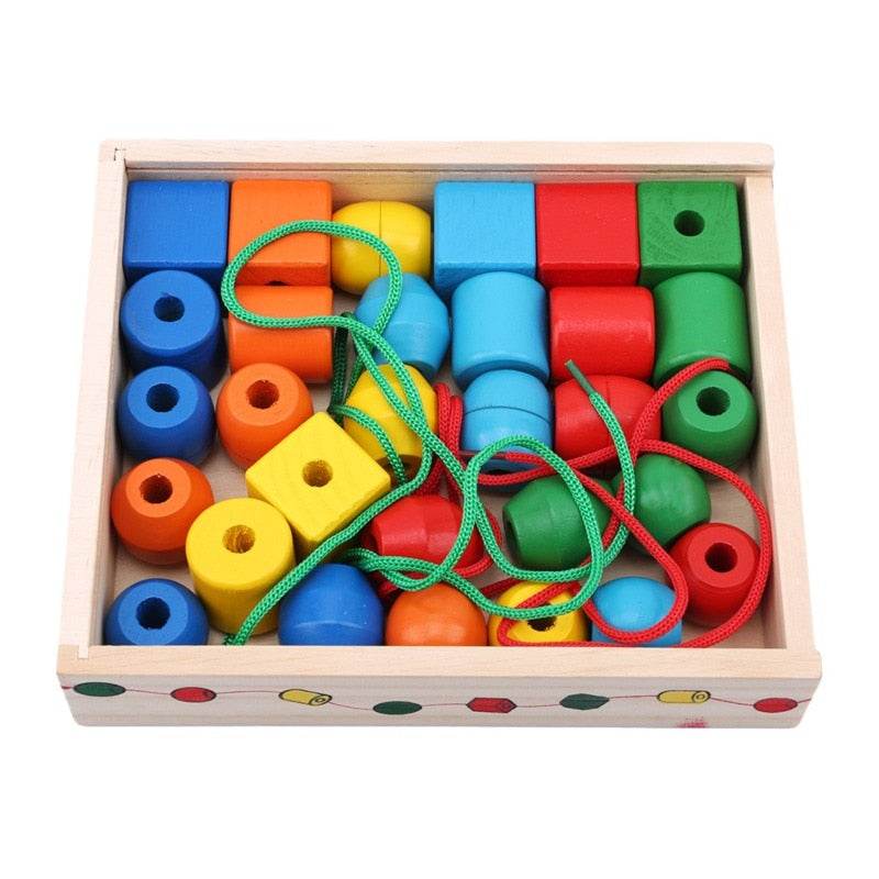 Engaging Montessori Wooden Ball Puzzle Toy for Kids Aged 3-6 Years - ToylandEU