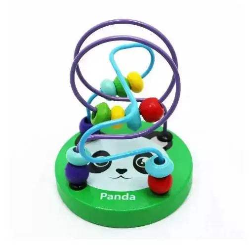 Montessori Wooden Bead Maze Toy For Toddlers Learning Math - ToylandEU