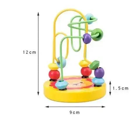  Montessori Wooden Bead Maze Toy For Toddlers Safe -  ToylandEU™