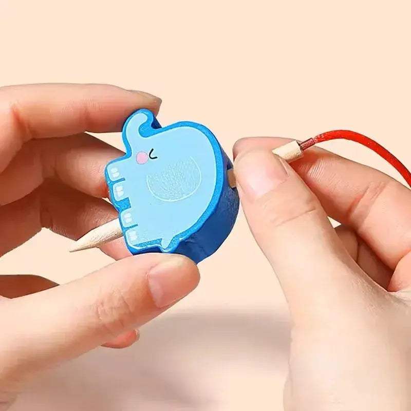 Montessori Wooden Bead Toys For DIY Learning Development - ToylandEU