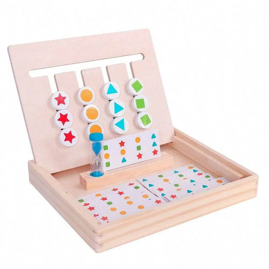 Montessori Wooden Color Matching Puzzle for Kids' Cognitive Development - ToylandEU