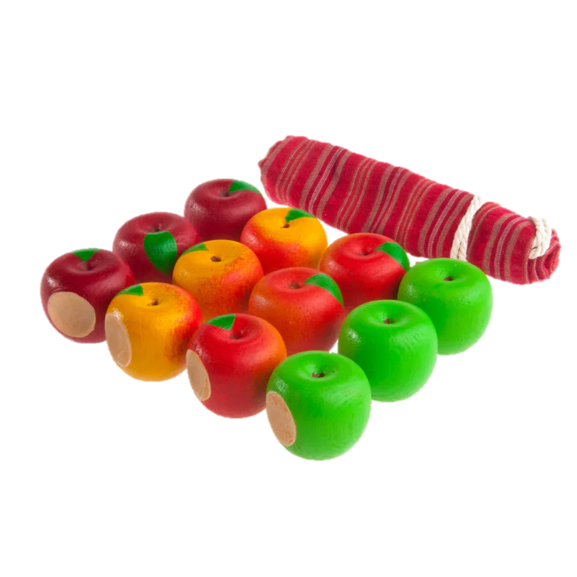 Montessori Wooden Counting Apples Set For Early Math Skills - ToylandEU