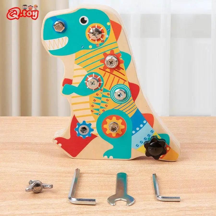  Montessori Wooden Dinosaur Tool Set -  ToylandEU™