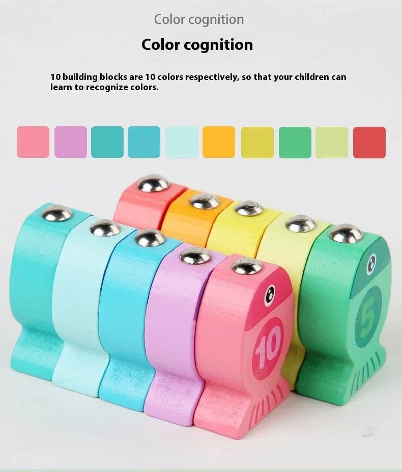 Wooden Children Fishing Toys Baby Montessori Early Education Toys Kids Ability Training Game Toddler Number Alphabet Learning - ToylandEU