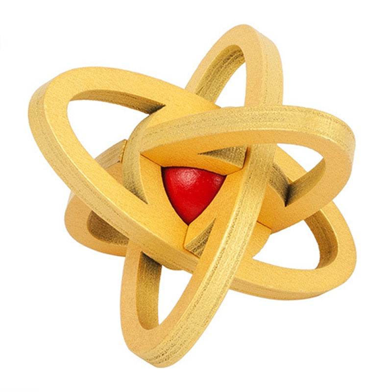 Монтесори дървени кубчета за съвпадение на геометрични форми за ранно обучение - ToylandEU