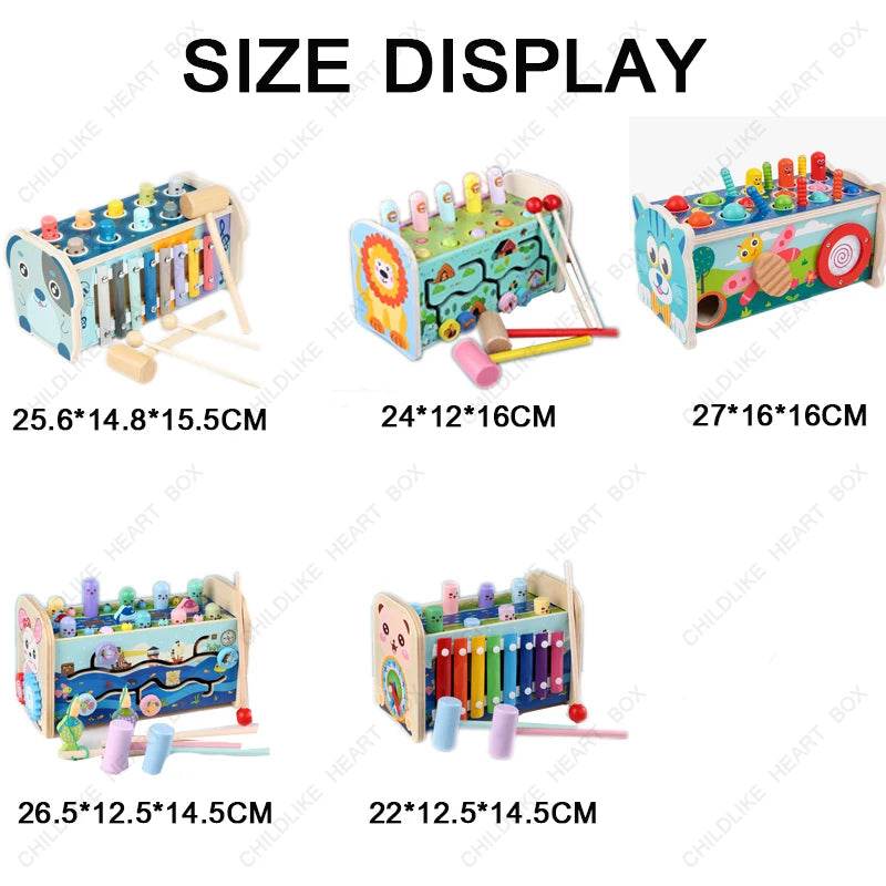 Montessori Hammering Toy for Toddlers - Fun Learning & Coordination - ToylandEU