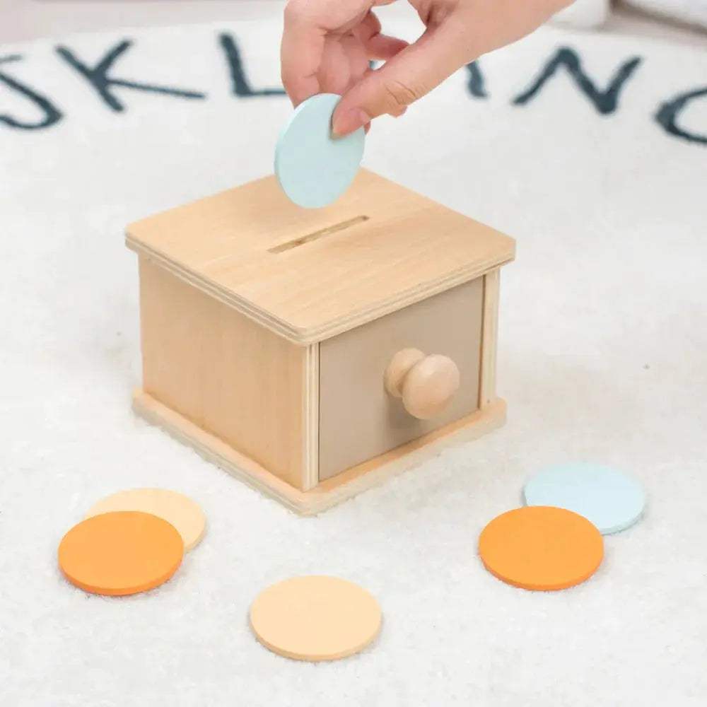  Montessori Wooden Infant Toys Ball Drop For Color Shape -  ToylandEU™