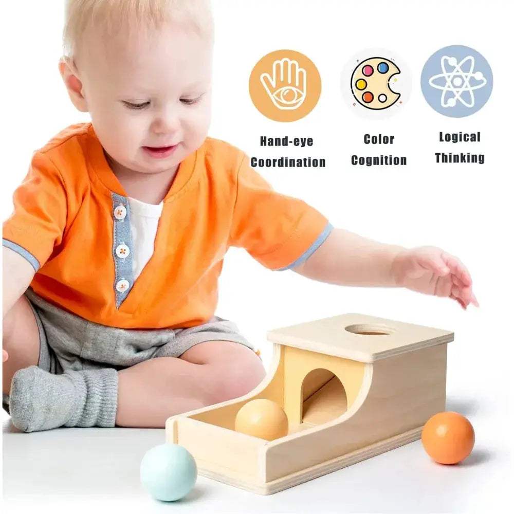 Montessori Wooden Infant Toys For Sensory Color Shape Educational - ToylandEU