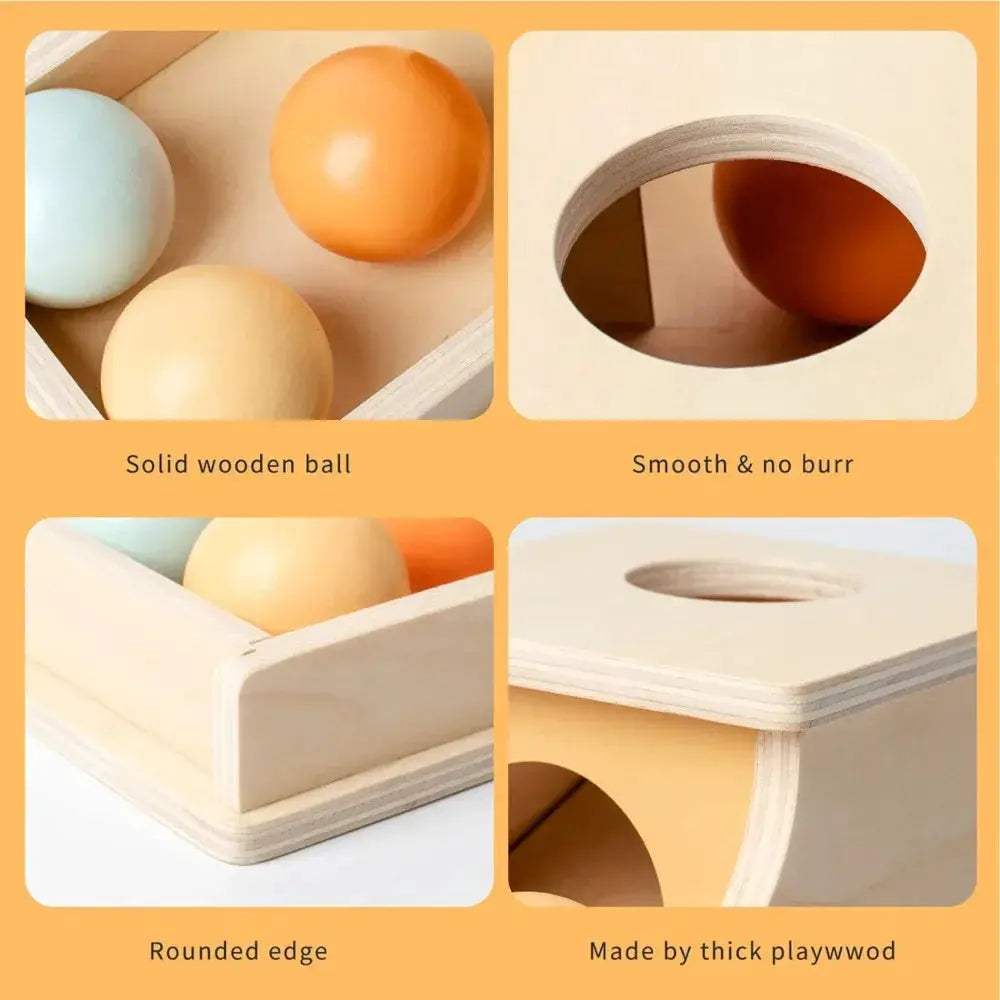 Montessori Wooden Infant Toys For Sensory Color Shape Educational - ToylandEU