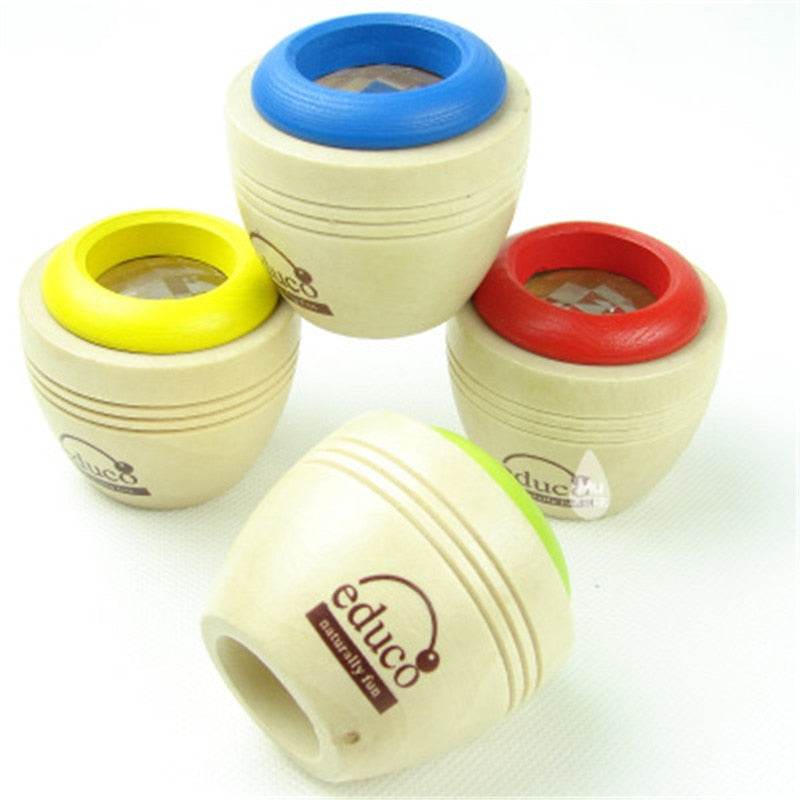 3D дървен калейдоскоп мозайка - Монтесори сензорна математическа играчка за деца - ToylandEU