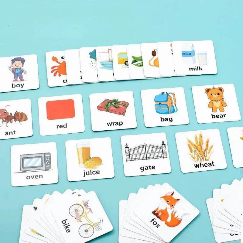  Montessori Wooden Letter Blocks 40 Cards 20 Blocks -  ToylandEU™