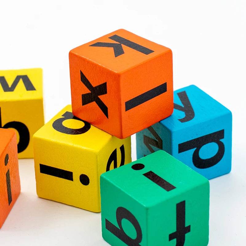 Children's English Card Montessori Wooden Letter Building Blocks Parent-Child Interaction Spelling Battle Desktop Games - ToylandEU