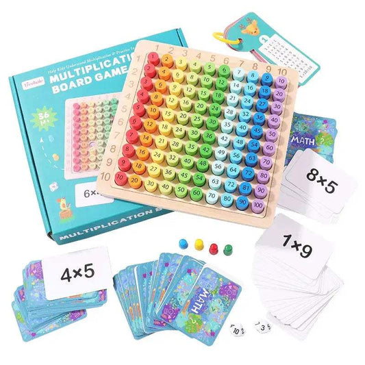  Montessori Wooden Math Toys Multiplication Practice -  ToylandEU™