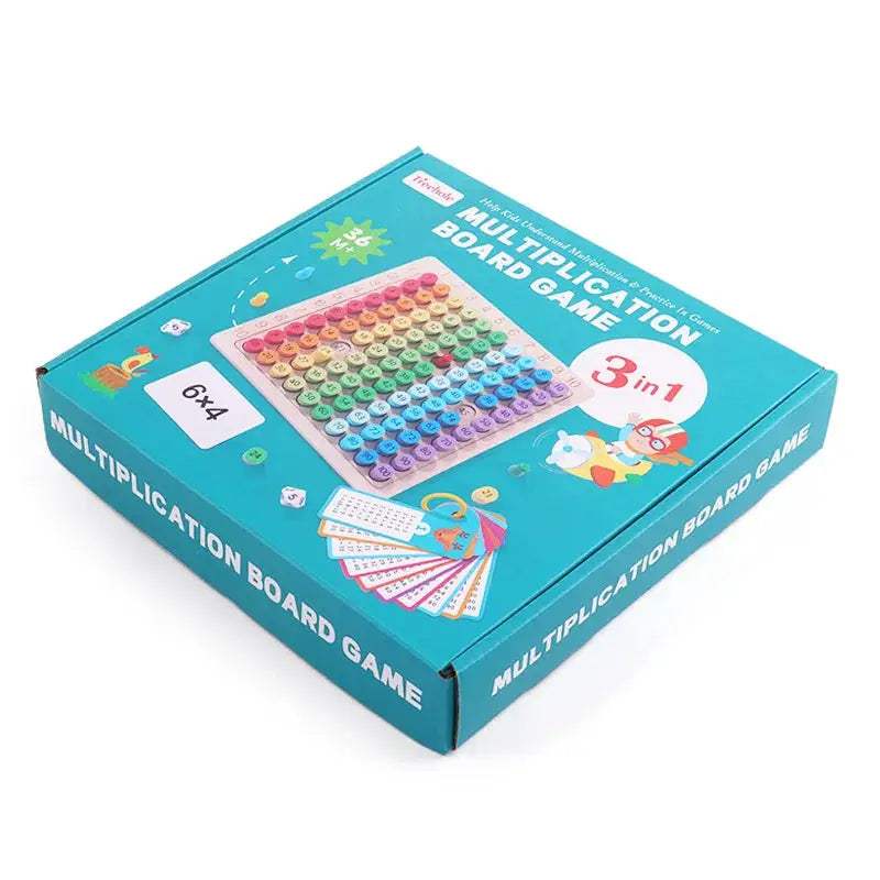 Montessori Wooden Math Toys For Kids Multiplication Practice - ToylandEU