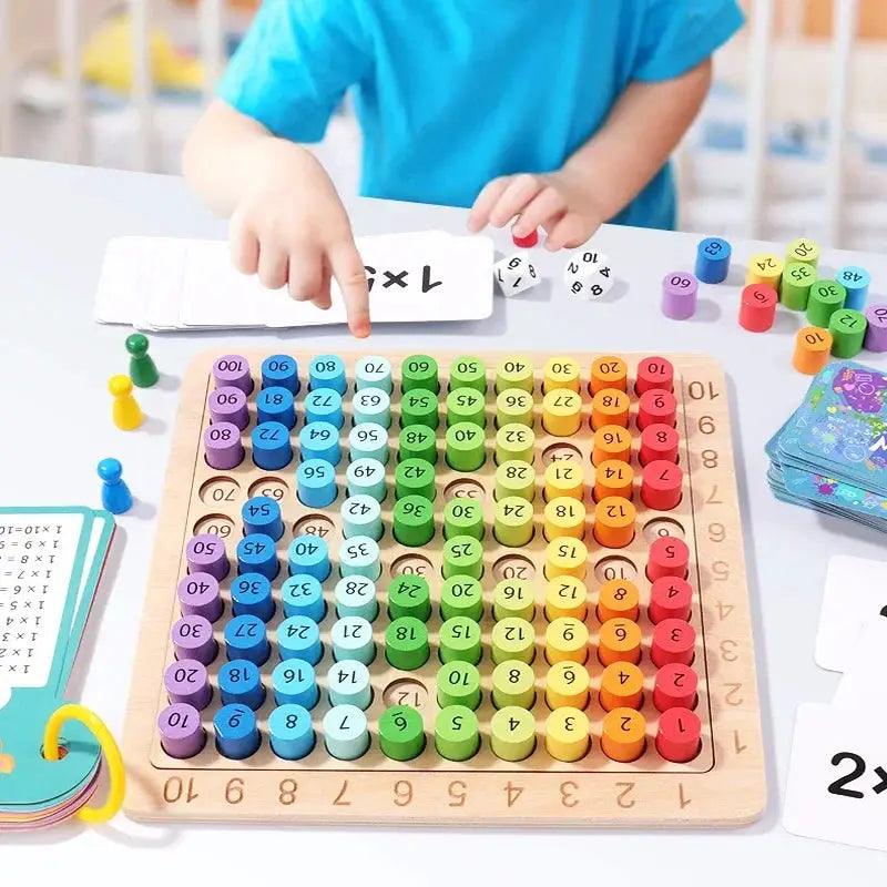  Montessori Wooden Math Toys Multiplication Mastery Pro -  ToylandEU™