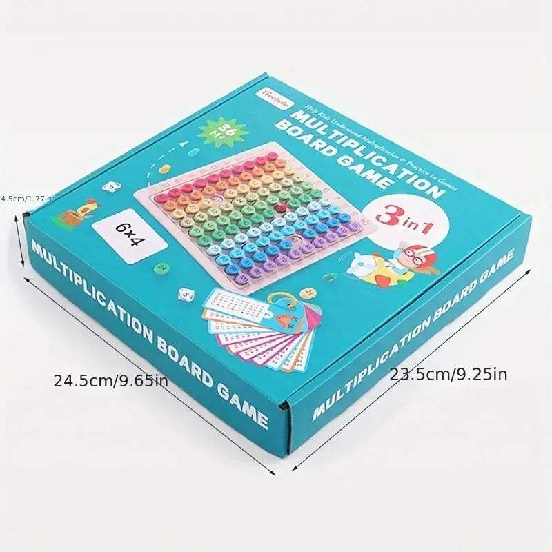 Kids Montessori Educational Wooden Toys Baby Math Toys 99 Multiplication Table Math Arithmetic Teaching Aids for Children Gifts - ToylandEU
