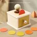 Montessori Wooden Multifunction Toys Color Spinning Coin Box Children Puzzle Sensory Early Education Game Toys Gift - ToylandEU