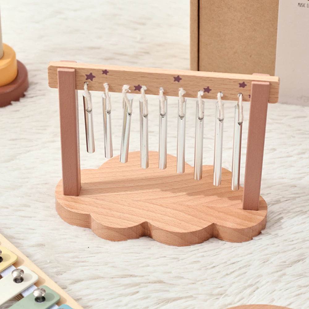 Children Montessori Instruments Toys Wooden Parent Child Interaction Puzzle Early Education Sound Cognition Music Festival Gifts - ToylandEU