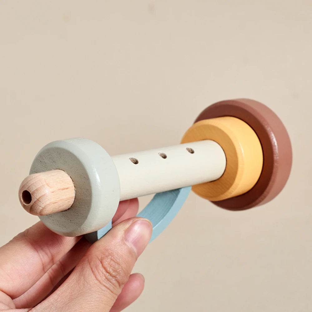Children Montessori Instruments Toys Wooden Parent Child Interaction Puzzle Early Education Sound Cognition Music Festival Gifts - ToylandEU