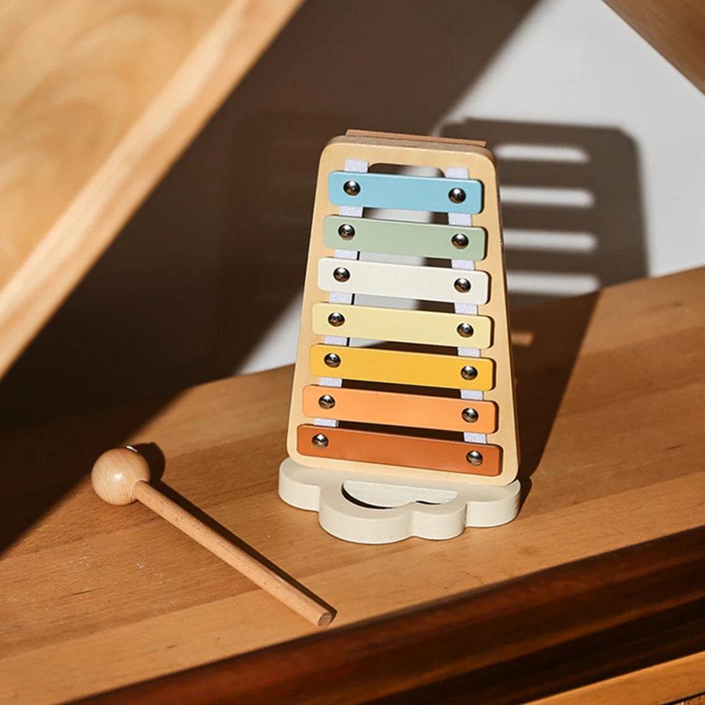 Children Montessori Instruments Toys Wooden Parent Child Interaction Puzzle Early Education Sound Cognition Music Festival Gifts - ToylandEU