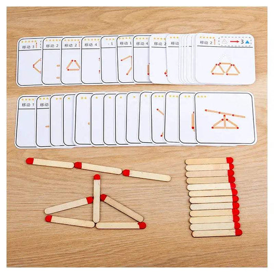  Montessori Wooden Puzzle Educational Logic Toy For Kids -  ToylandEU™
