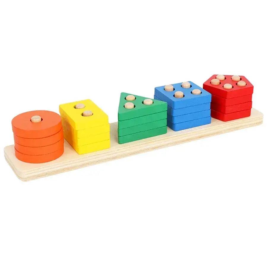  Montessori Wooden Sorting Toy Fine Motor CE Certified -  ToylandEU™