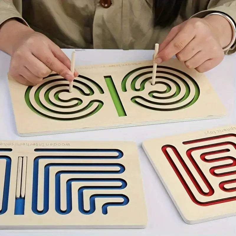  Montessori Wooden Toy Eye Hand Coordination Training -  ToylandEU™