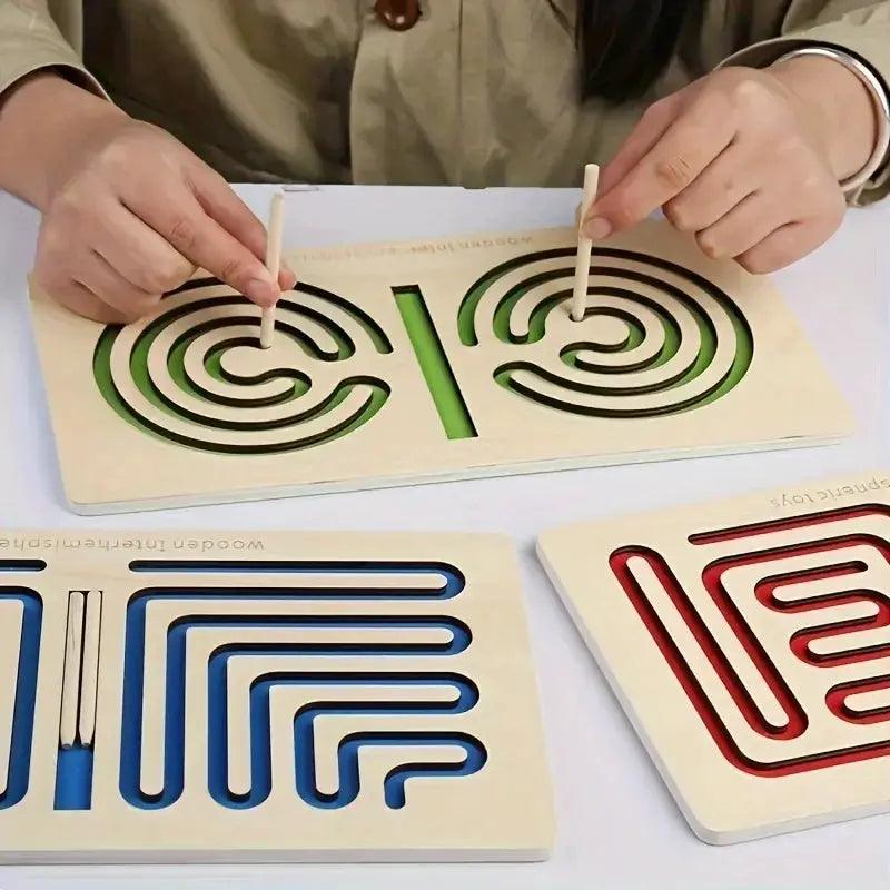 Montessori Wooden Toy Eye Hand Coordination Training -  ToylandEU™