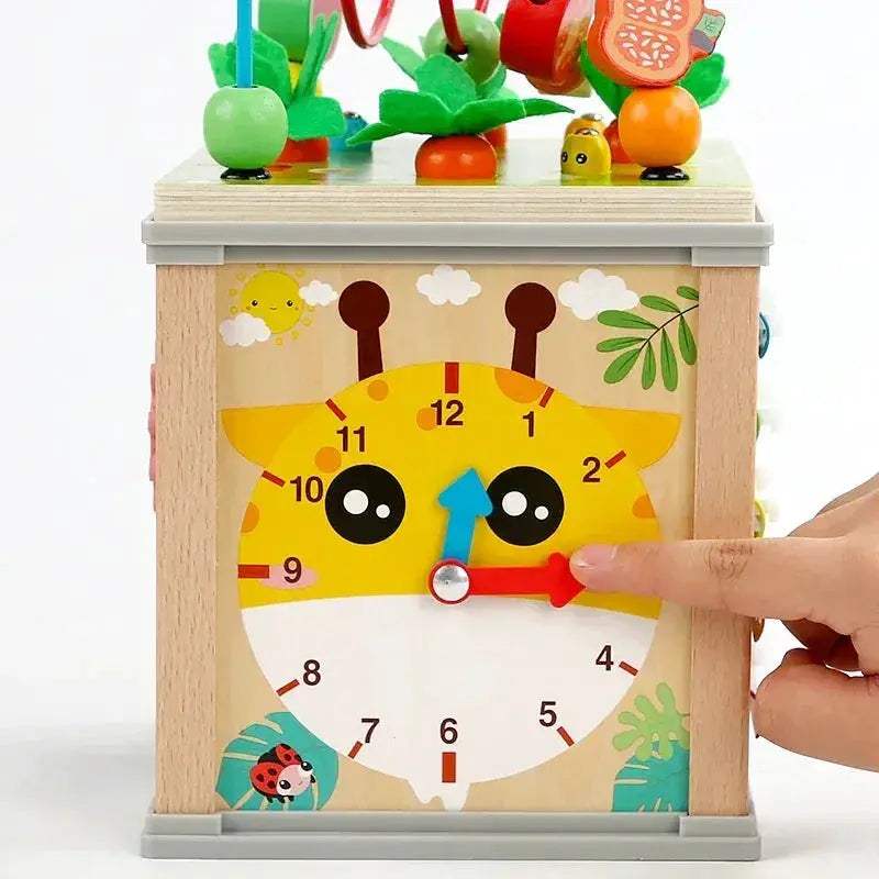  Montessori Wooden Toys Beaded Treasure Box Set Learning -  ToylandEU™