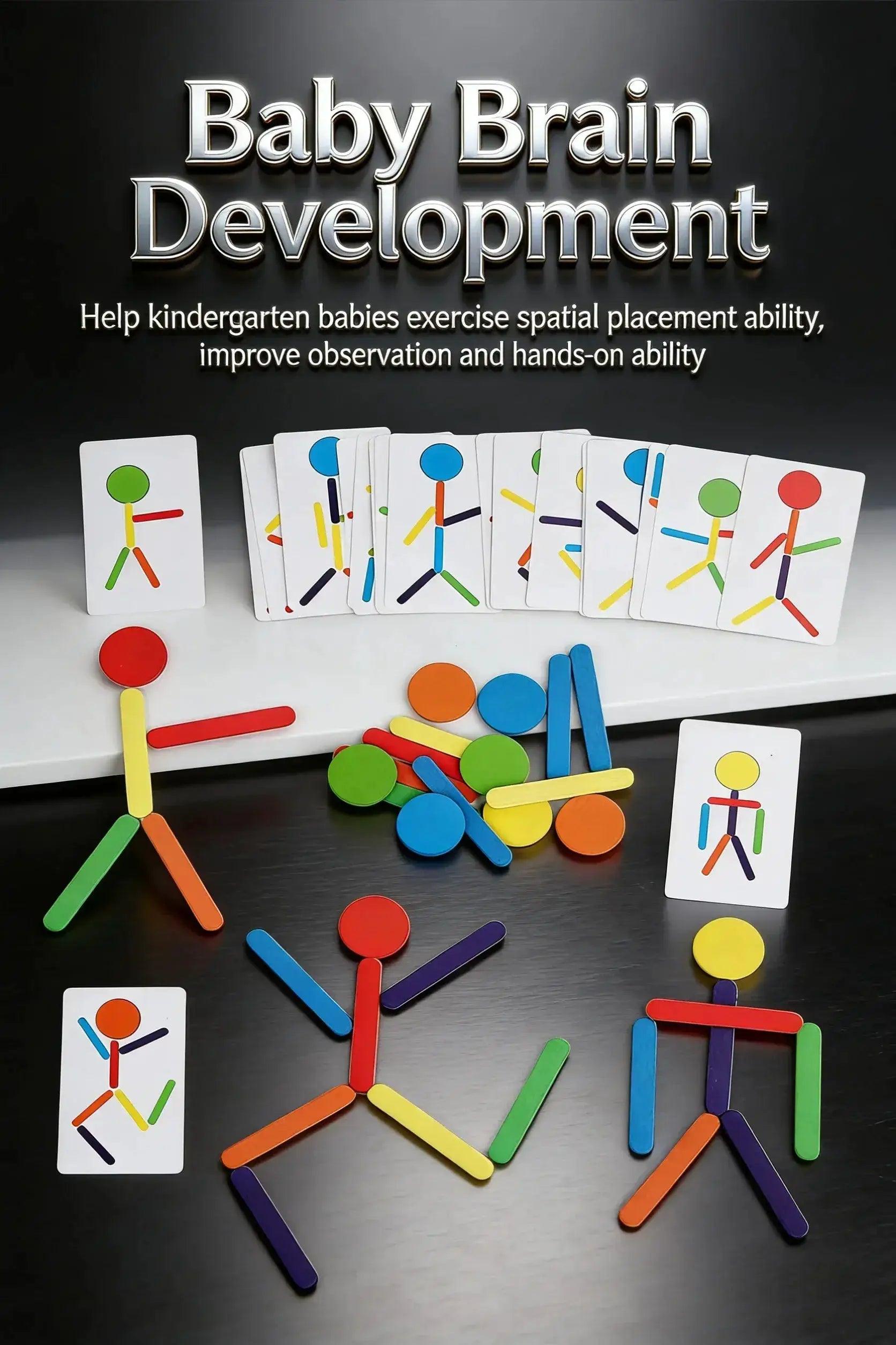  Montessori Wooden Toys Brain Development Non Toxic Wood -  ToylandEU™