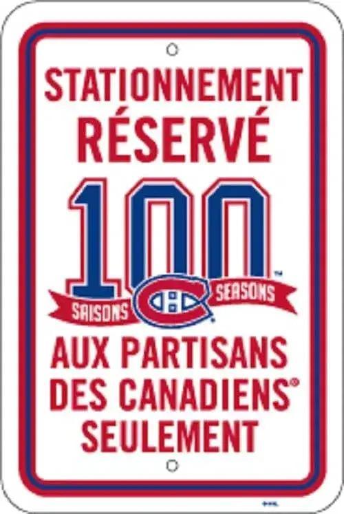  Montreal Canadiens 12x18 Plastic Sign Official Team Decor -  ToylandEU™