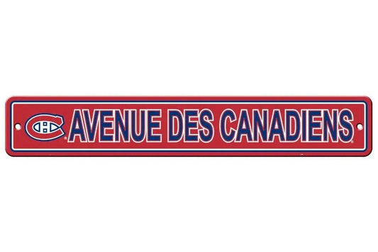  Montreal Canadiens 4x24 Plastic Street Style Signage -  ToylandEU™