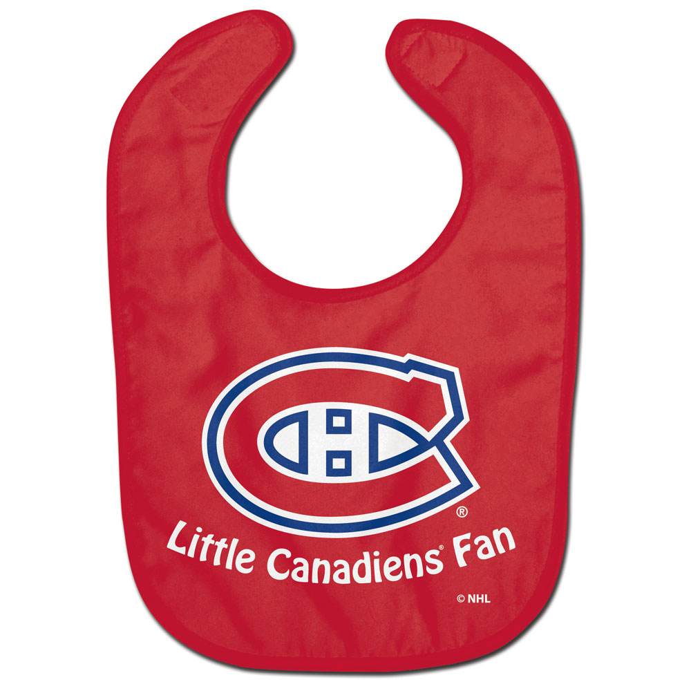 Montreal Canadiens Baby Bib All Pro Style Special Order - ToylandEU