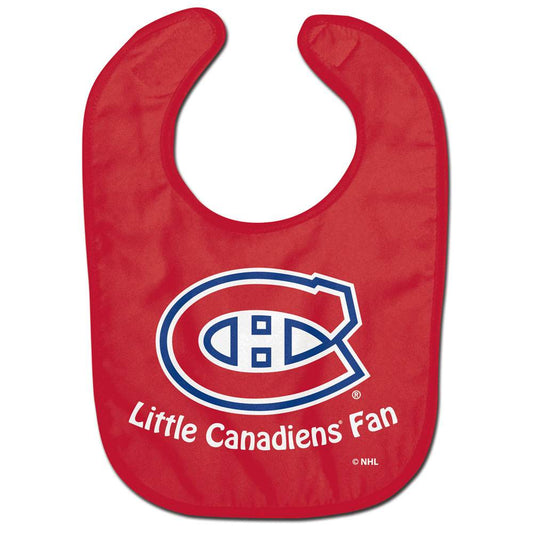 Montreal Canadiens Baby Bib All Pro Style Special Order - ToylandEU