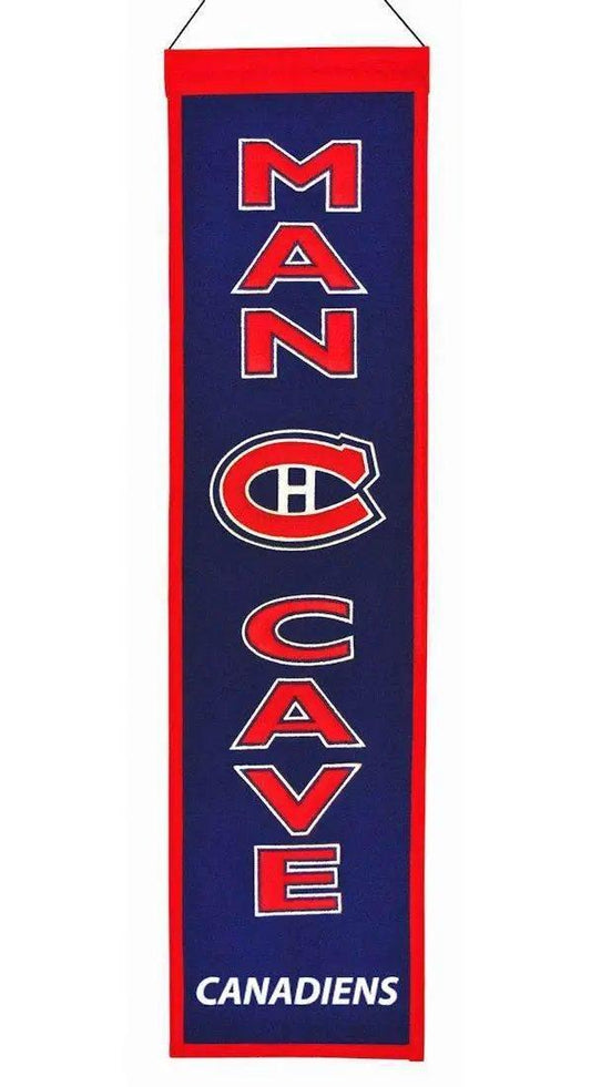  Montreal Canadiens Banner 8x32 Wool Man Cave -  ToylandEU™