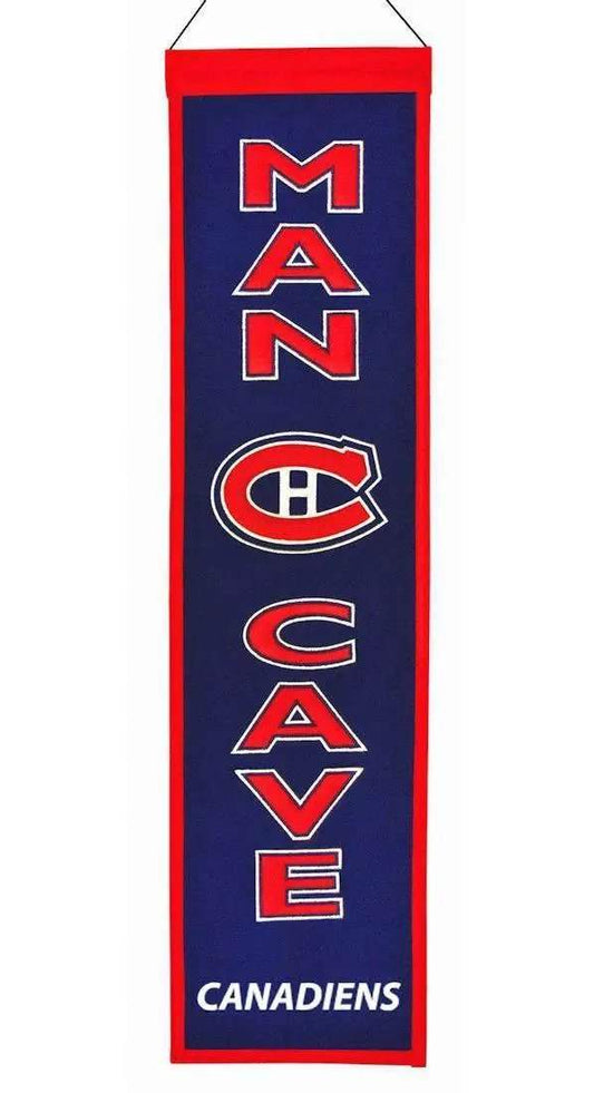  Montreal Canadiens Banner 8x32 Wool Man Cave -  ToylandEU™