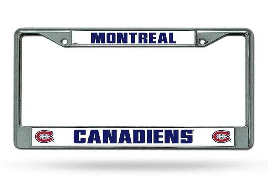 Montreal Canadiens Chrome License Plate Frame Durable -  ToylandEU™
