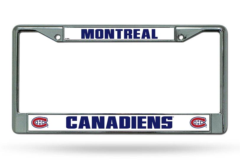 Montreal Canadiens Chrome License Plate Frame Durable - ToylandEU