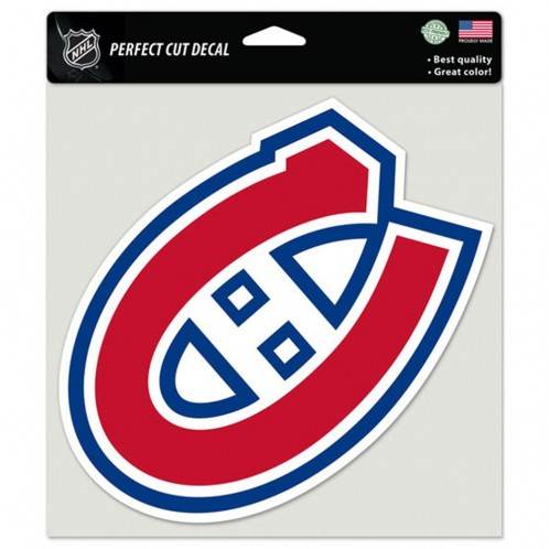 Montreal Canadiens Decal 8x8 Perfect Cut Special Order - ToylandEU