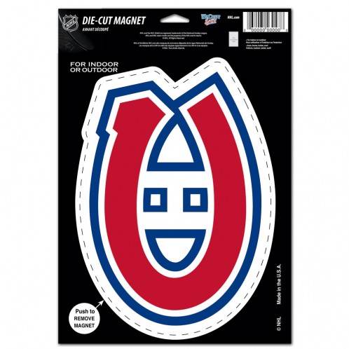 Montreal Canadiens Die Cut Logo Magnet 6.25x9 Special Order - ToylandEU