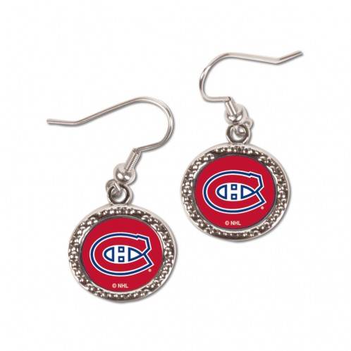 Montreal Canadiens Official Earrings Round Style Logo - ToylandEU